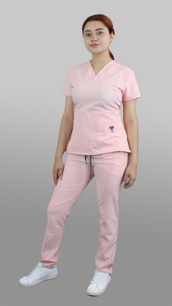 Modelo Iris Pink / Uniforme Quirúrgico de Dama - Imagen 2
