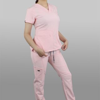 Modelo Iris Pink / Uniforme Quirúrgico de Dama