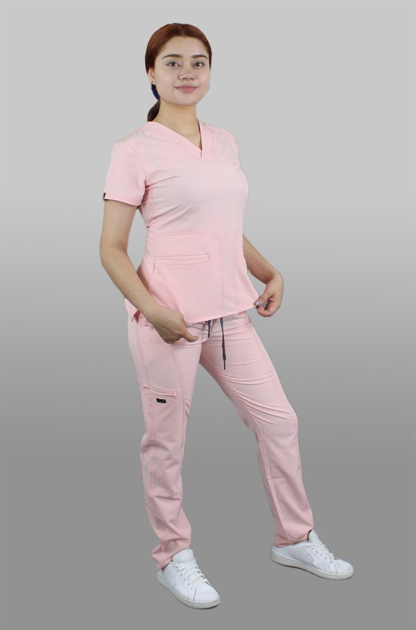 Modelo Iris Pink / Uniforme Quirúrgico de Dama