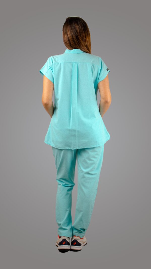 Modelo Eva Sky Blue / Uniforme Quirúrgico de Dama - Imagen 6