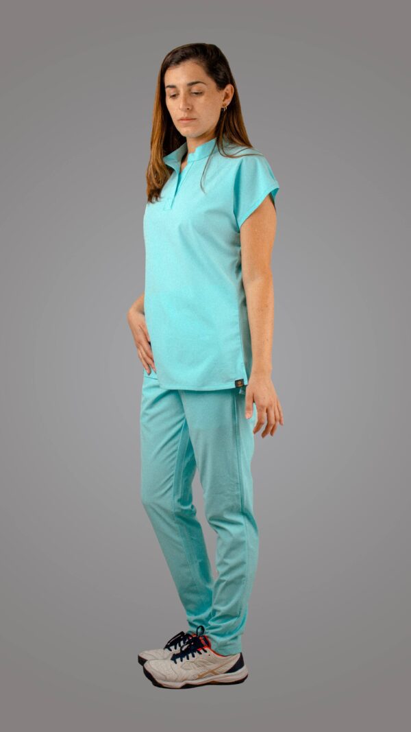 Modelo Eva Sky Blue / Uniforme Quirúrgico de Dama - Imagen 5