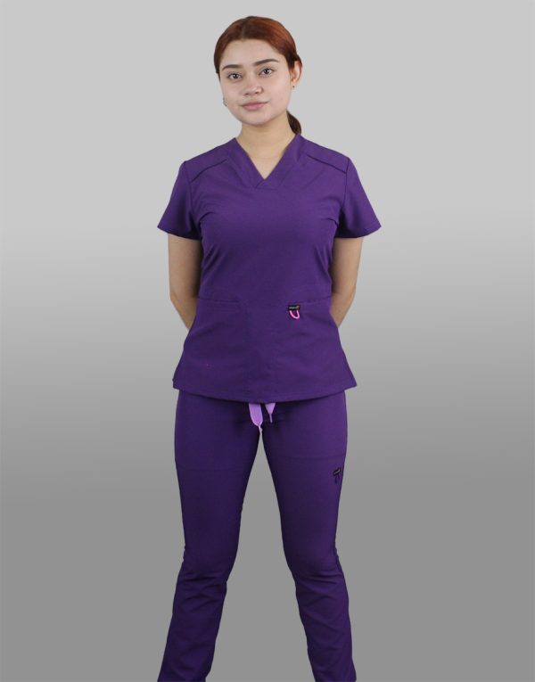 Modelo Iris Grape / Uniforme Quirúrgico de Dama - Imagen 3