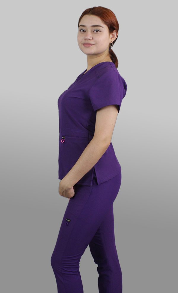 Modelo Iris Grape / Uniforme Quirúrgico de Dama - Imagen 6