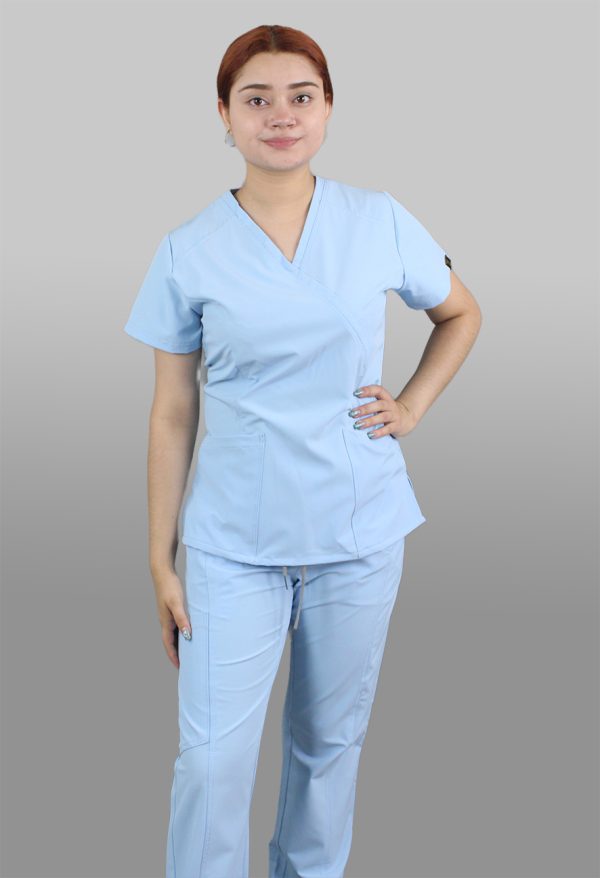 Modelo Massie Baby Blue / Uniforme Quirúrgico de Dama - Imagen 2