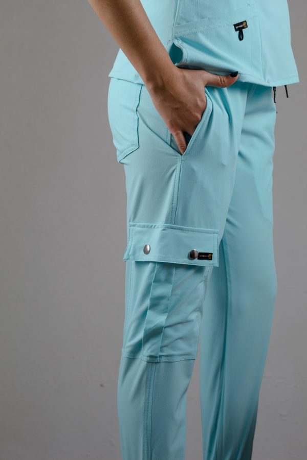 Uniforme Quirúrgico Aris Sky Blue - Imagen 3