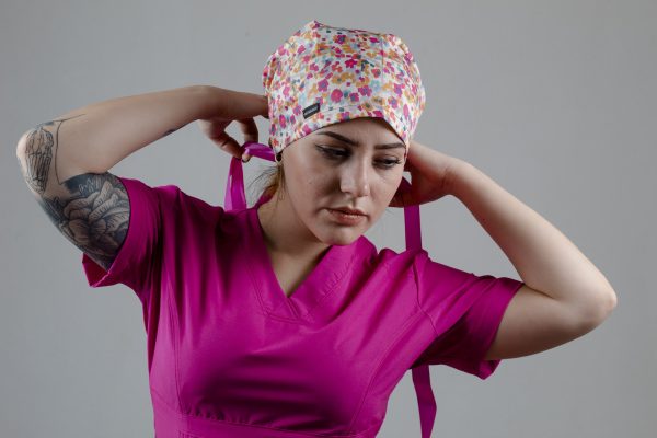 Gorro quirúrgico dameron pink - Imagen 2