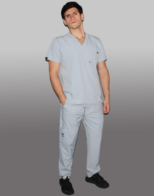Modelo Richardson Grey / Uniforme Quirúrgico de Caballero - Imagen 3