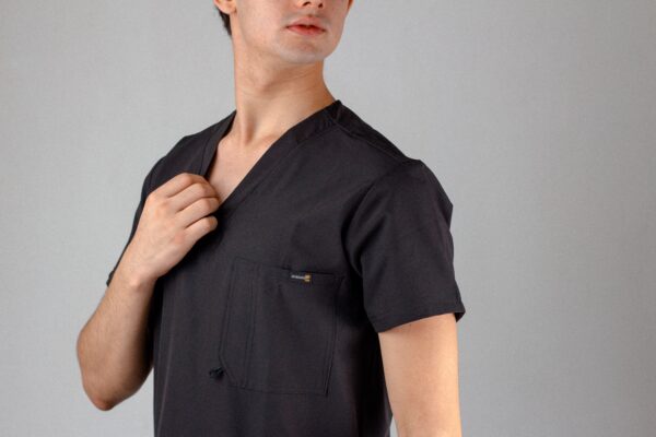 Modelo Richardson Black / Uniforme Quirúrgico de Caballero - Imagen 2