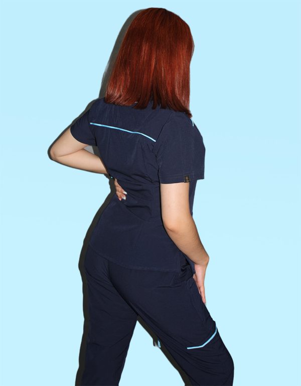 Modelo Garden Blue / Uniforme Quirúrgico de Dama - Imagen 7