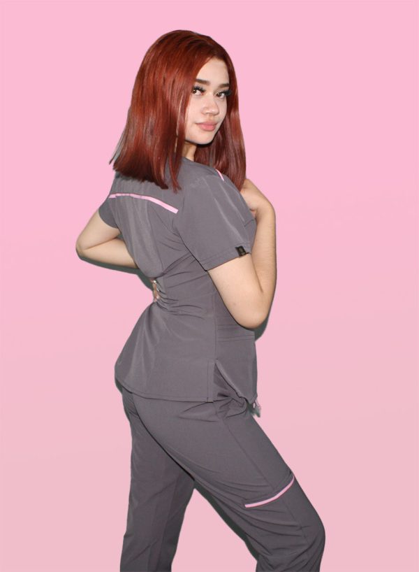 Modelo Garden Gray / Uniforme Quirúrgico de Dama - Imagen 6