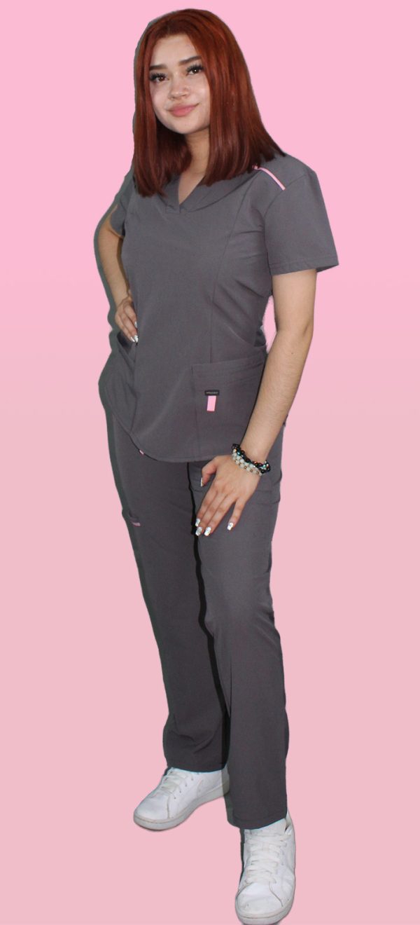 Modelo Garden Gray / Uniforme Quirúrgico de Dama - Imagen 8