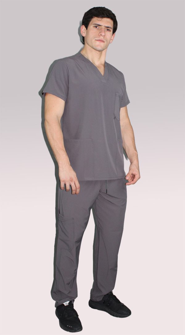 Modelo Richardson Gray ll / Uniforme Quirúrgico de Caballero - Imagen 4