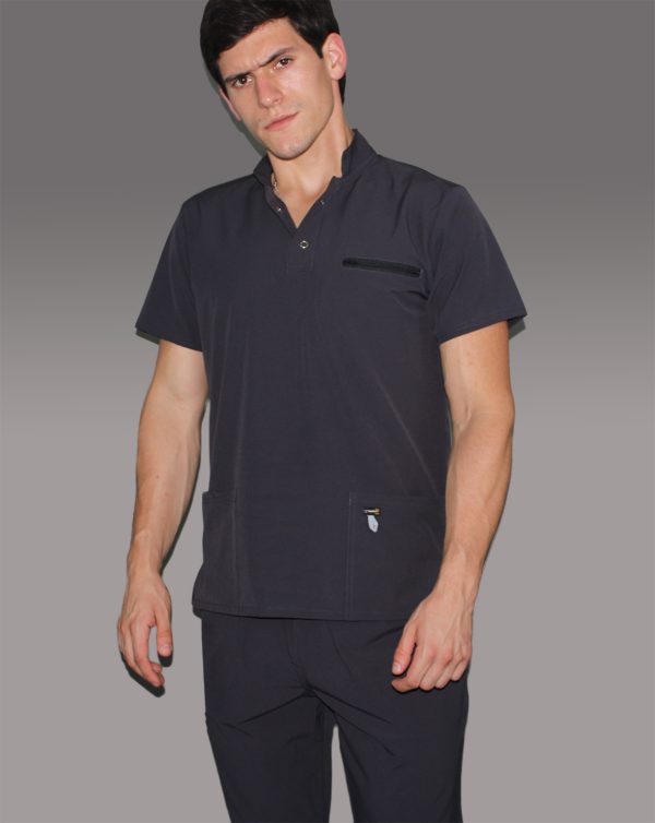 Modelo Kerryson Gray / Uniforme Quirúrgico de Caballero