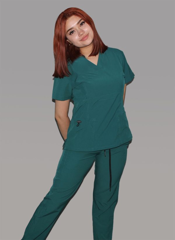 Modelo Kelly Green / Uniforme Quirúrgico de Dama
