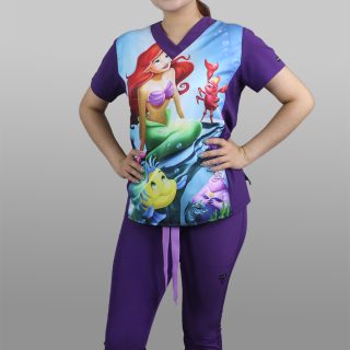 Modelo Fantasy Siren / Uniforme Quirúrgico de Dama