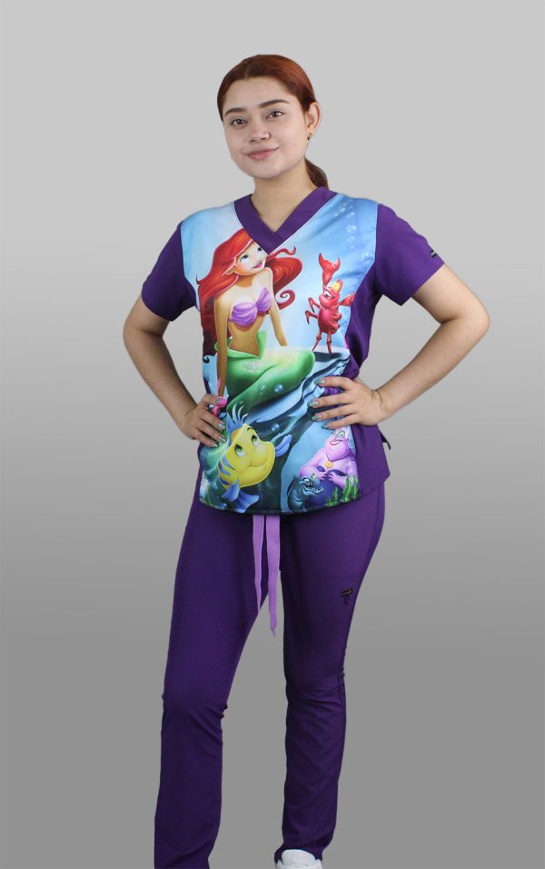 Modelo Fantasy Siren / Uniforme Quirúrgico de Dama