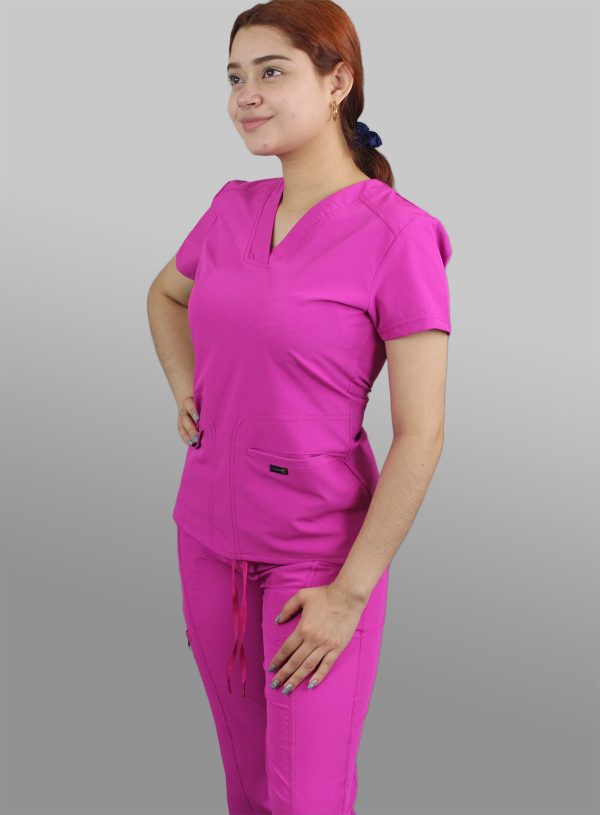Modelo Iris Purple / Uniforme Quirúrgico de Dama - Imagen 3