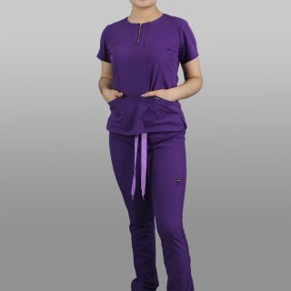 Modelo Quebec Grape / Uniforme Quirurgico de Dama