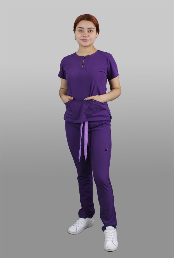 Modelo Quebec Grape / Uniforme Quirurgico de Dama