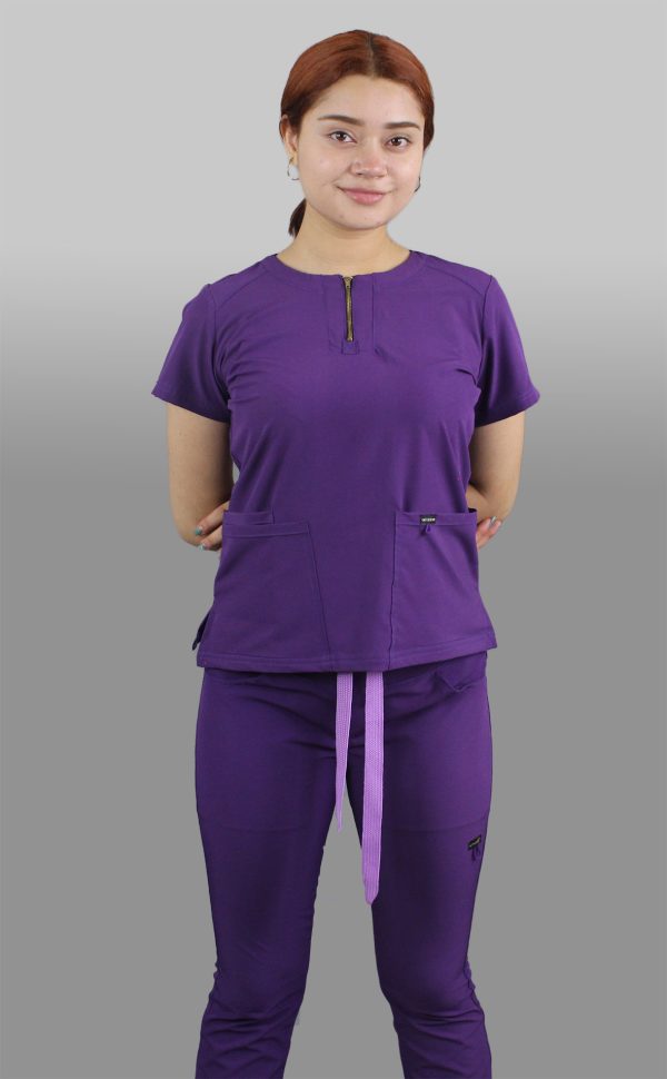 Modelo Quebec Grape / Uniforme Quirurgico de Dama - Imagen 4