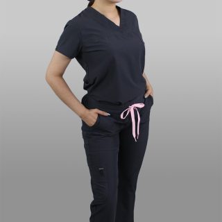 Modelo Adson Gray / Uniforme Quirúrgico de Dama