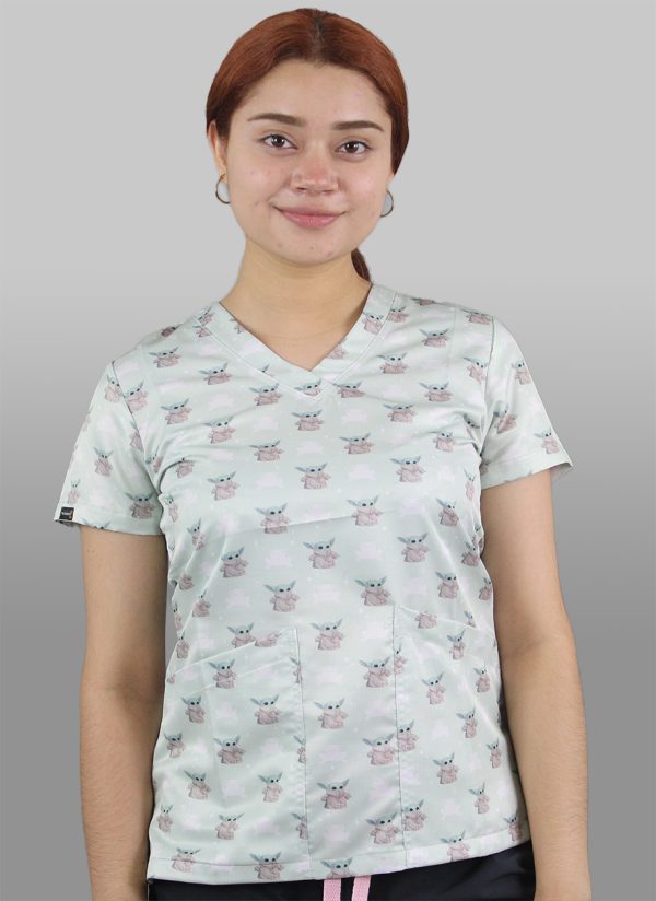 Filipina Baby Yoda/ Blusa de Dama - Imagen 3