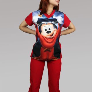 Modelo Fantasy Mouse / Uniforme Quirúrgico de Dama