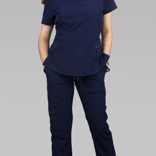 Modelo Massie Marin / Uniforme Quirúrgico de Dama