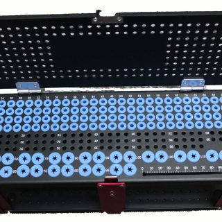Caja tornillera 4.5 con protectores individuales