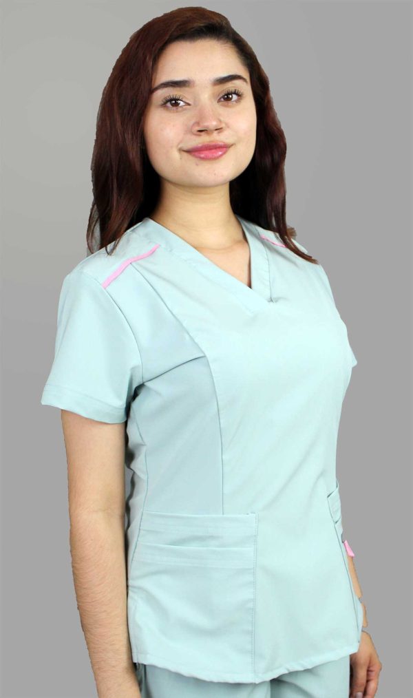 Modelo Garden Sky Blue / Uniforme Quirúrgico de Dama - Imagen 6