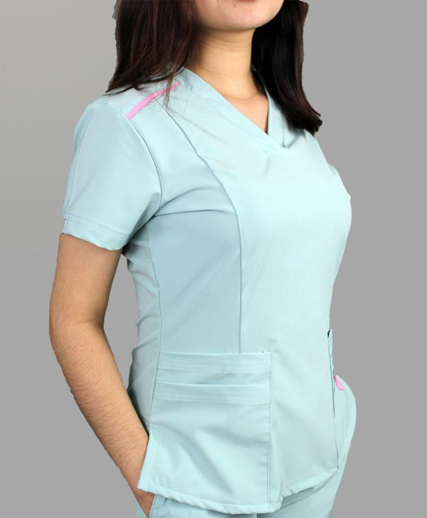 Modelo Garden Sky Blue / Uniforme Quirúrgico de Dama - Imagen 5