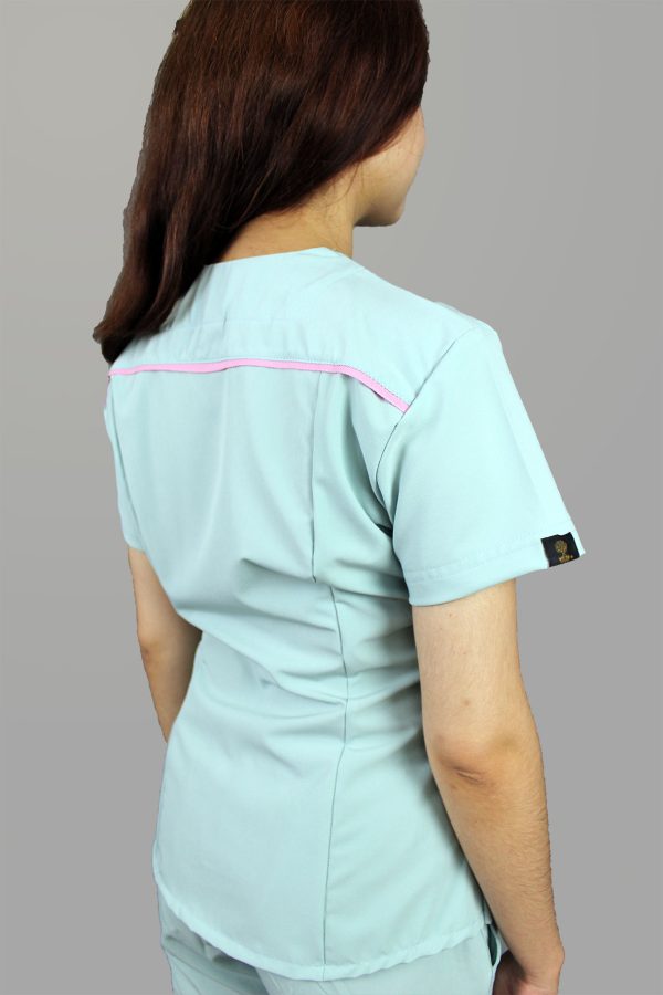 Modelo Garden Sky Blue / Uniforme Quirúrgico de Dama - Imagen 2