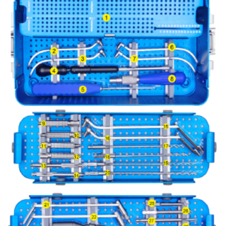 Set de colocación placa multi axial 2.7 / 2.4